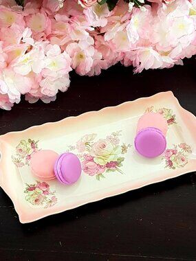 Vintage James Kent Old Foley Victoria Rose Tray 11”
